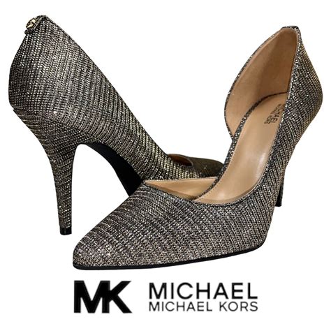 Michael Kors Nathalie Flex High Pump Glitter Size 9.5